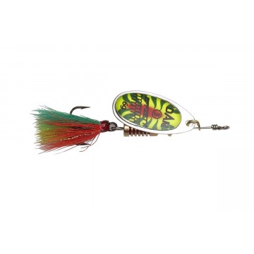 Блесна DAM Effzett Standard Dressed Spinner №2 4g Fire Shark