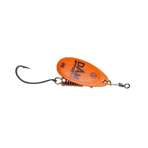 Блесна DAM Effzett Standard Single Hook №2 4g Orange