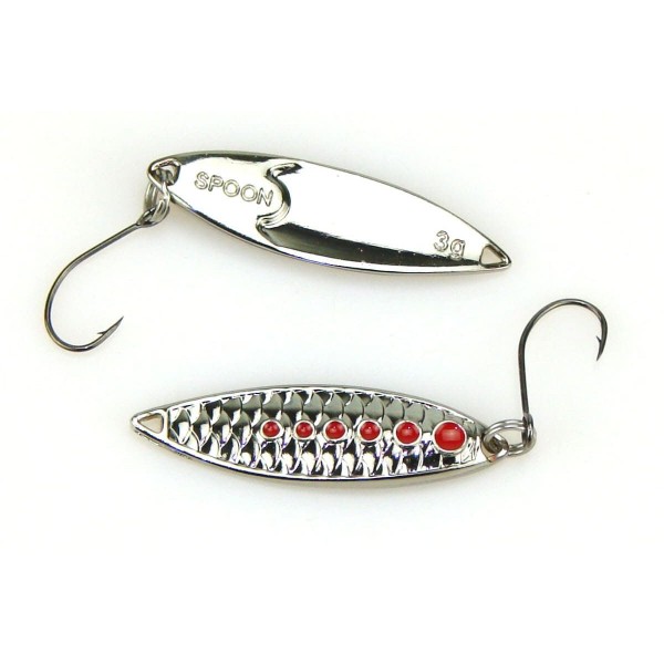 Блесна Trout Mania Turbo Smile 3,0 gr, Silver, 3,5cm