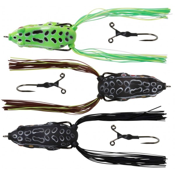 Лягушка Savage Gear 3D Walk Frog 70 20g Black Frog