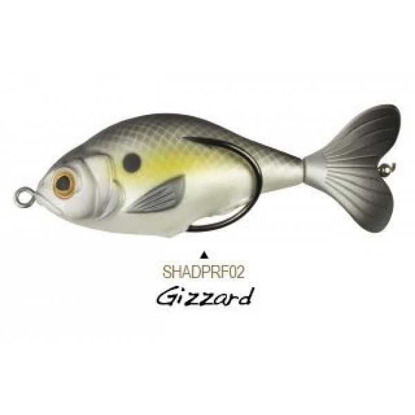 Приманка поверхностная Lunkerhunt Shad Propfish 82mm, 14gr, SHADPRF06 - Gizzard