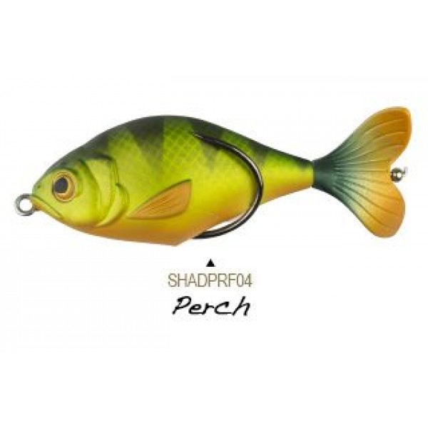 Приманка поверхностная Lunkerhunt Shad Propfish 82mm, 14gr, SHADPRF06 - Perch