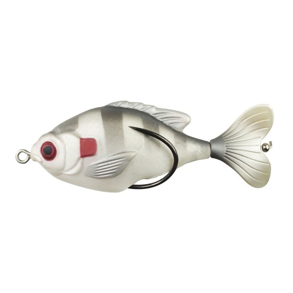 Приманка поверхностная Lunkerhunt Propfish Sunfish 82mm, 14gr, SUNPRF05 - Ghost