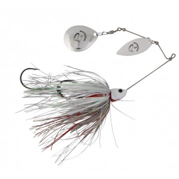 Спиннербейт Savage Gear Da'Bush Spinnerbait 21g №2.5 White Silver Holo Flame