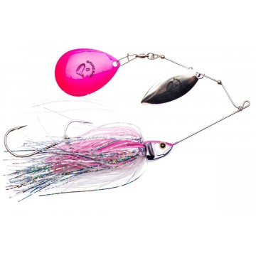 Спиннербейт Savage Gear Da'Bush Spinnerbait 21g 14cm, 4.5+2.5 Pink Flash