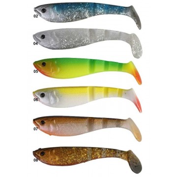 Мягкая приманка, оснащенная Savage Gear Soft 4Play Shad 7.2cm 8g 06-Clown NL 3шт