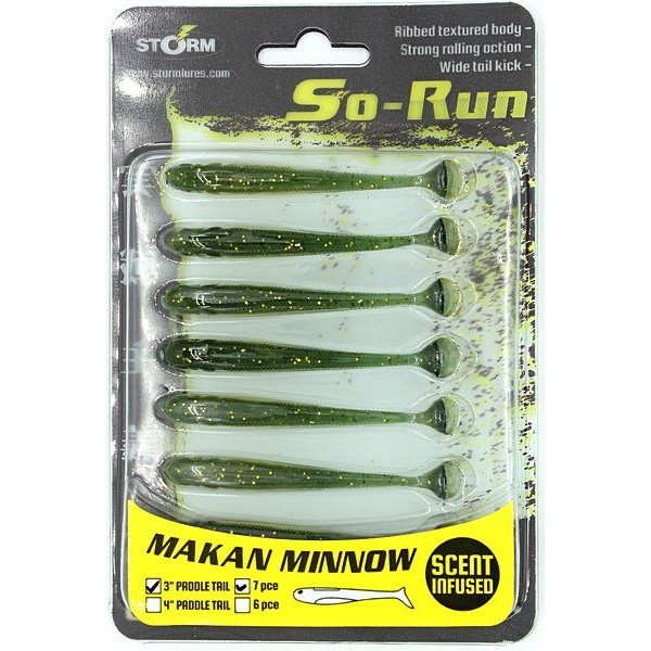 Мягкая приманка Storm So Run Makan Minnow 3
