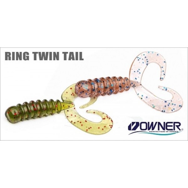 Мягкая приманка Owner Cultiva Ring Twin Tail 1.5