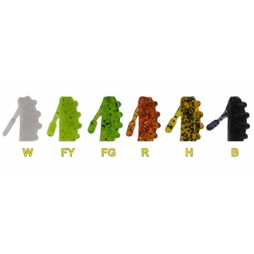 Мягкая приманка Orka Tail Hummer 70mm, W, 10 pcs