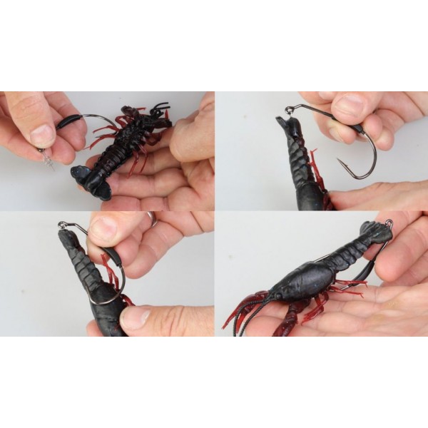 Рак Savage Gear LB 3D Crayfish 8cm 4g F 4шт Red