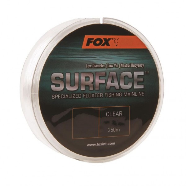 Монолеска FOX Surface Floater Mainline 250m 15lb/0.30mm Clear