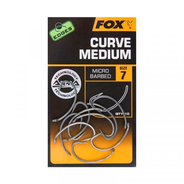 Крючки FOX Armapoint EDGES Curve Medium - Size 5