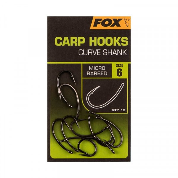 Крючки FOX Carp hooks Curve Shank Size 8