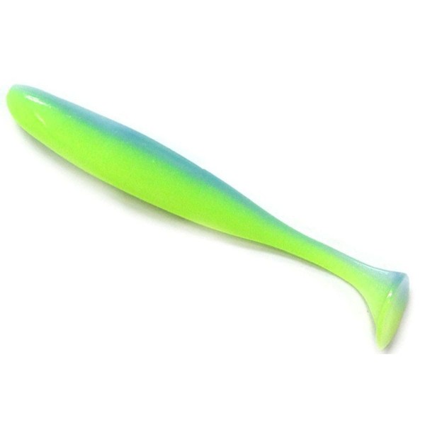 Съедобная силиконовая приманка Keitech Easy Shiner 3.5 (7 шт/упак) ц:pal 03 ice chartreuse