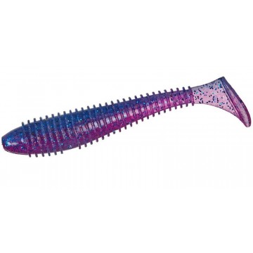 Съедобная приманка Keitech Swing Impact FAT 3.3 (7 шт/упак) ц:ea14T Clear Morning Dawn Blue FLK