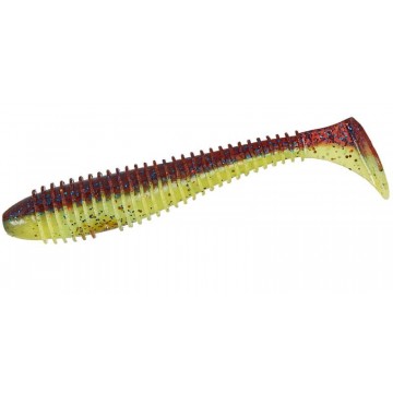 Съедобная приманка Keitech Swing Impact FAT 3.3 (7 шт/упак) ц:ea 15T Grape Chart Red FLK