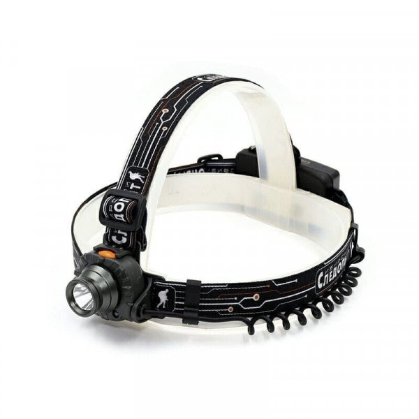 Фонарь налобный СИБИРСКИЙ СЛЕДОПЫТ-Луч-М , 1 LED, аккум. 220В