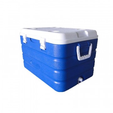 Изотермический контейнер тм Арктика 60л синий +емкость для льда