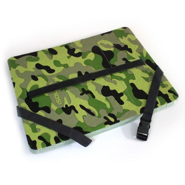 Сиденье для туриста Камуфляж с карабином 260×340×16 