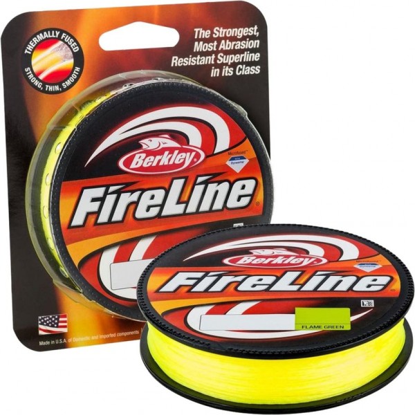 Плетенка Berkley Fireline Flame Green 0.20MM 110M