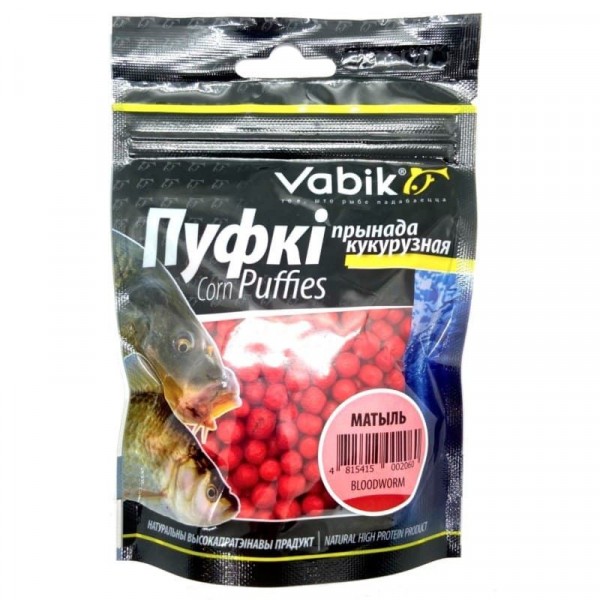 Насадка Vabik Corn Puffies 20г Мотыль