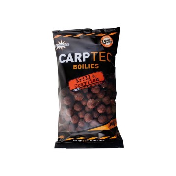 Бойлы тонущие Dynamite Baits CarpTec 1 кг. 15 мм Krill & Crayfish