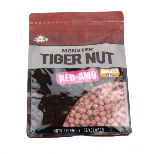 Дамбелсы тонущие Dynamite Baits Dumbells 1кг 14мм Red Amo