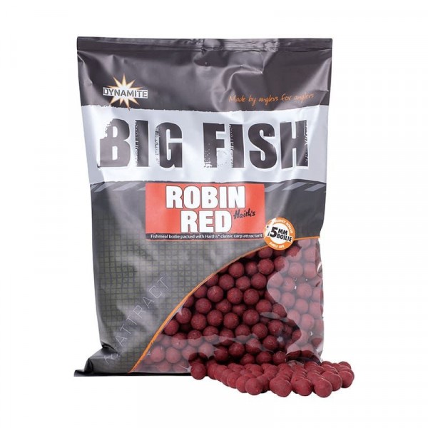 Бойлы тонущие Dynamite Baits Robin Red 1.8 кг. 15 мм.