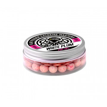 Бойлы плавающие FFEM Pop-Up White Plum 10mm white/pink 55шт.
