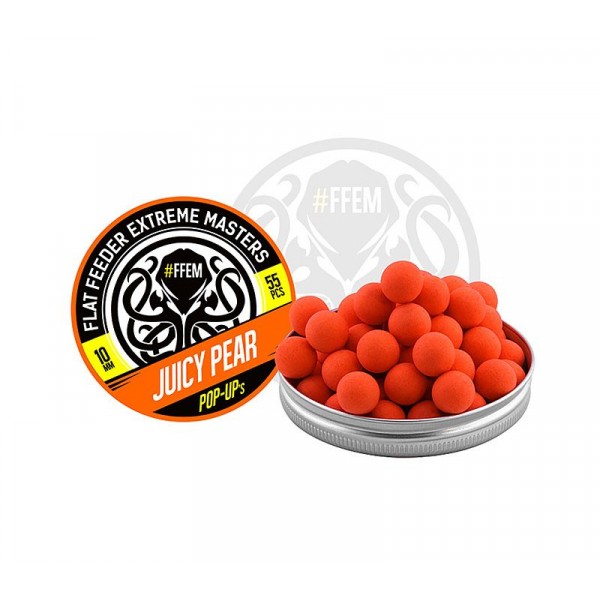 Бойлы плавающие FFEM Pop-Up Frostberry 10mm yellow 55шт.