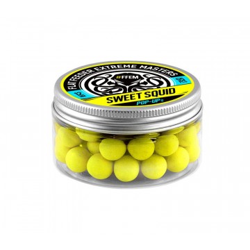 Бойлы плавающие FFEM Pop-Up 12mm Sweet Squid yellow 55шт.