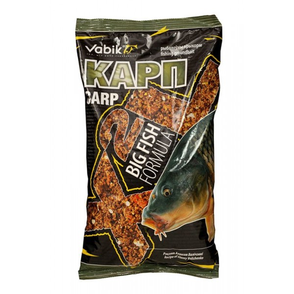 Прикормка рыболовная Vabik XXL 1кг Карп
