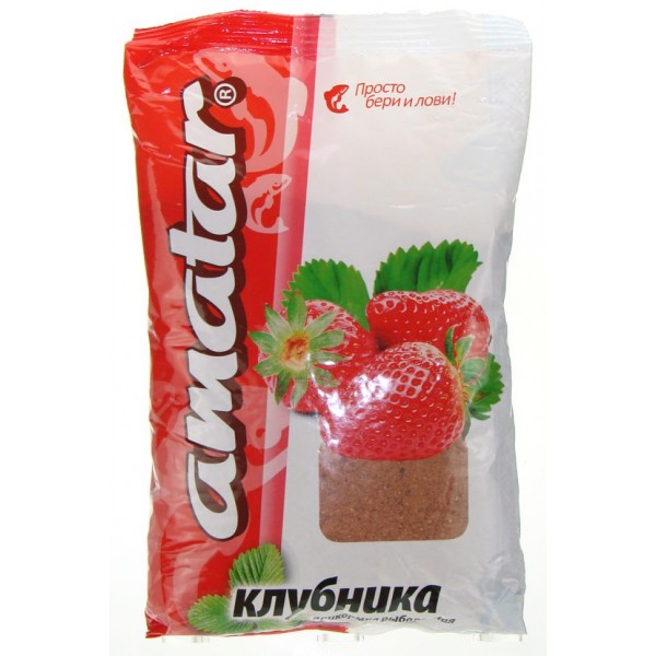 Прикормка рыболовная Amatar 750г Клубника