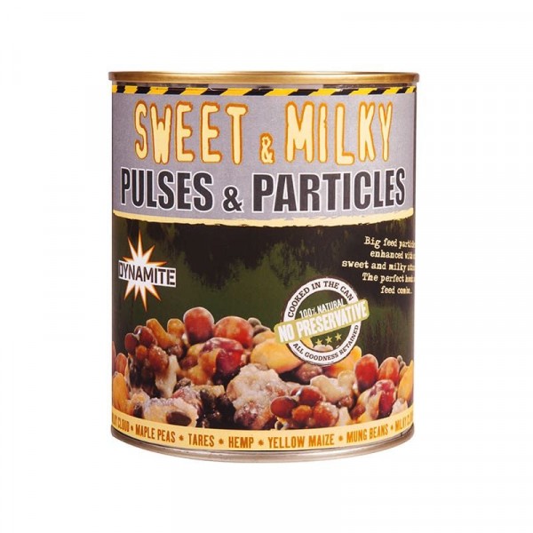 Смесь зерновых консервированная Dynamite Baits Frenzied Pulse 700гр Sweet & Milky Parti-Mix