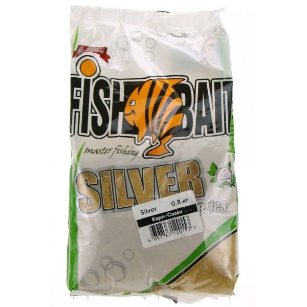 Прикормка Fish Bait Silver 800гр Карп - Сазан