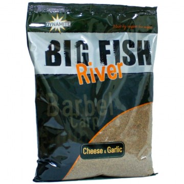 Прикормка Dynamite Baits Big Fish 1.8 кг. River Cheese & Garlic