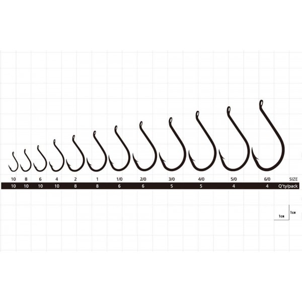 Крючки карповые Hayabusa Ocpopus H.BEK562 BN №4 10pcs