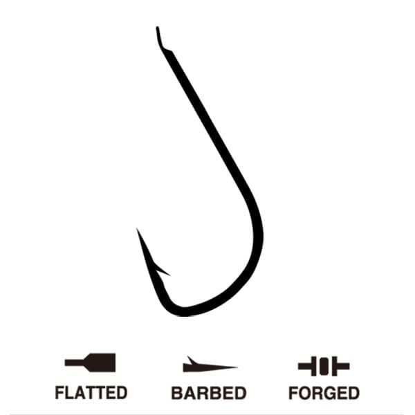 Крючки Hayabusa H.SDE194 BN №8, лопатка, 15pcs