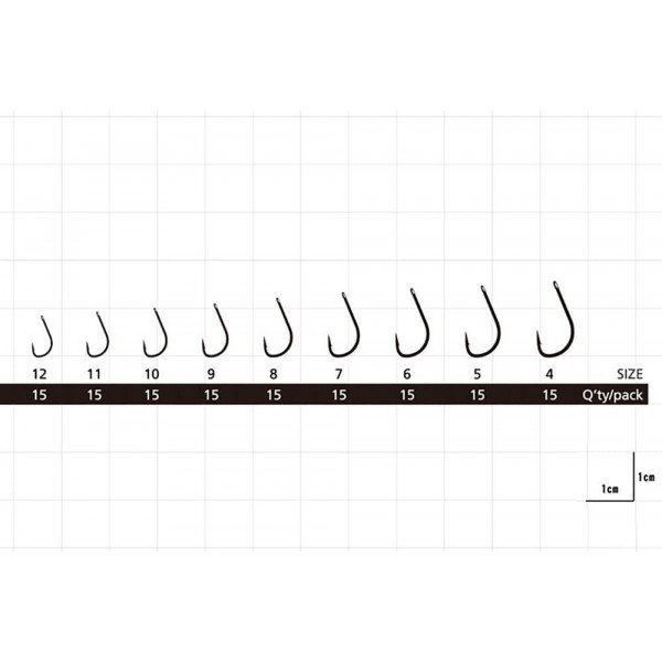 Крючки Hayabusa H.UMT209 BN №9, 15pcs