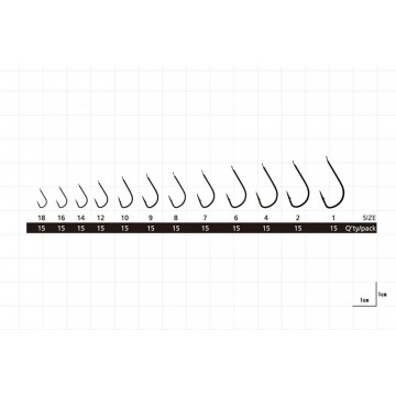 Крючки Hayabusa H.YMM220 N №12, лопатка,15pcs