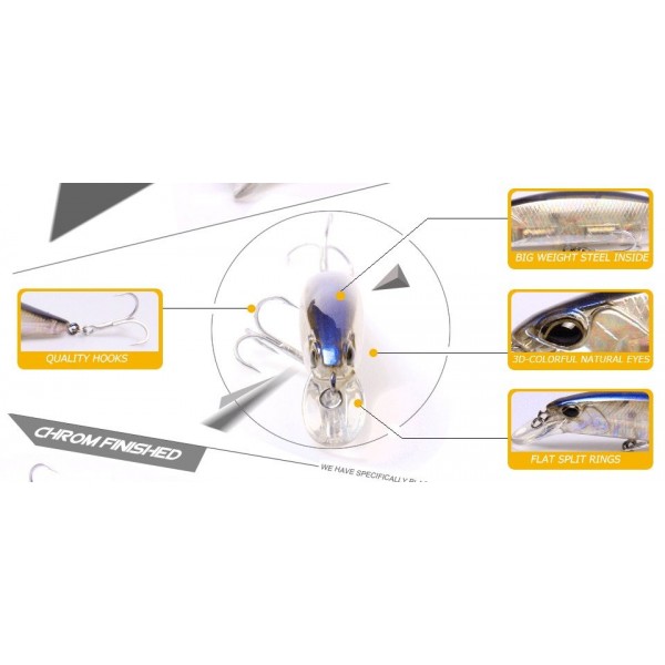 Воблер Bearking DUO Realis Jerkbait 100SP (реплика) 100mm, 14,5gr, Color S