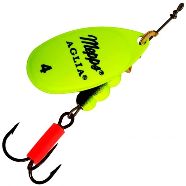 Блесна Mepps AGLIA №4 Fluo Chartreus 9г