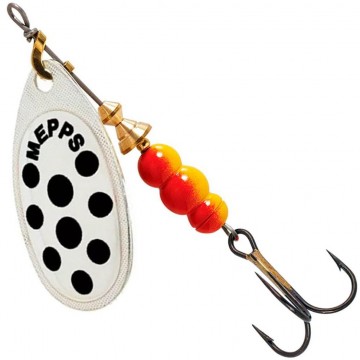 Блесна Mepps AGLIA DECORE №4 AG/NR 9г Silver/Black