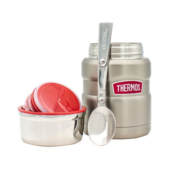 Термос для еды с ложкой THERMOS King SK-3000 RCMS 0,47L