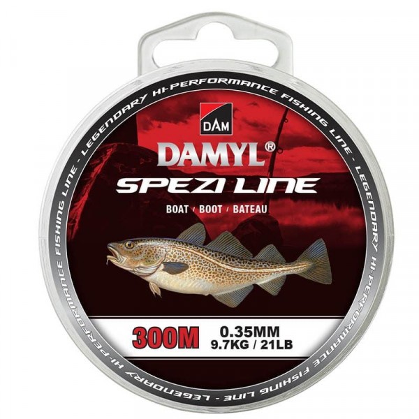 Леска монофильная DAM DAMYL Spezi Line Boat 250M / 0.40MM / 12.8KG