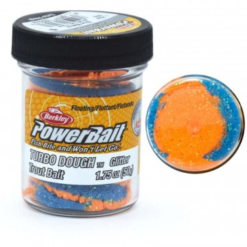 Паста форелевая Berkley Turbo Dough 50гр., Цвет- Blue Mango