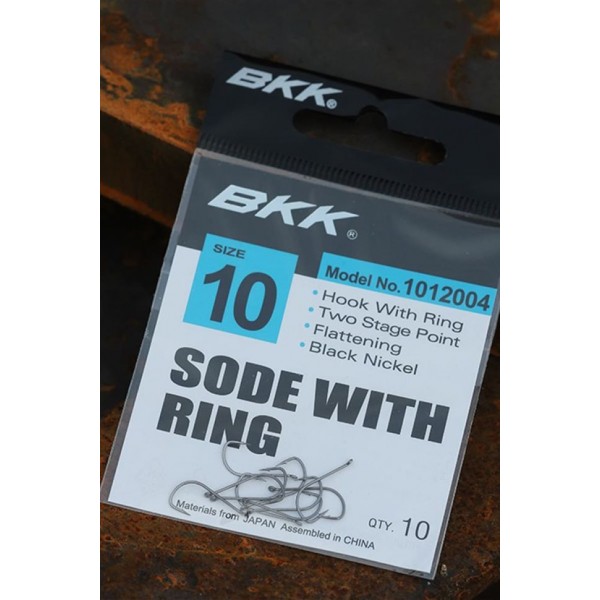 Крючки BKK Sode-R Diamond Black Nickel №12, 10шт