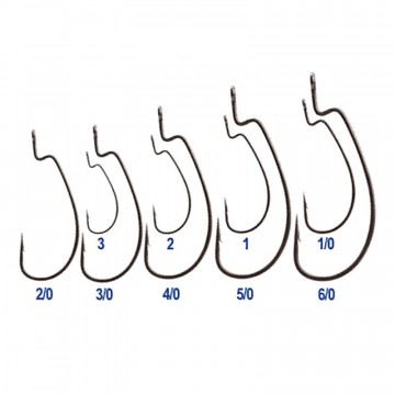 Крючки BKK Chimera Superslide №3/0, 6шт