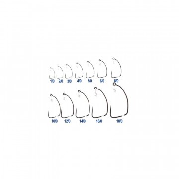 Крючки BKK Titan Superslide №4/0, 4шт