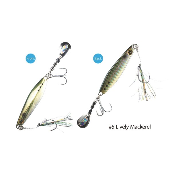 Пилькер Hayabusa Jack Eye MakiMaki 20g , 56mm, 5 Lively Mackerel